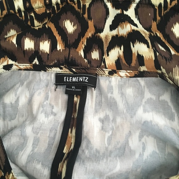 Elementz Leopard Design Button - Picture 4 of 6